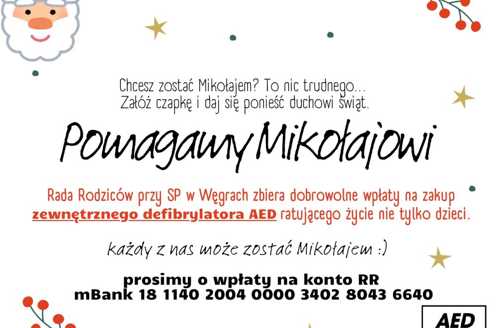 AED – Pomagamy Mikołajowi