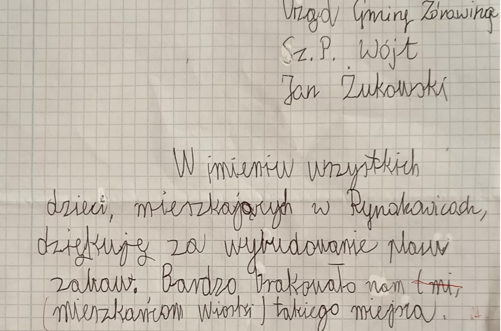 List Rynakowice