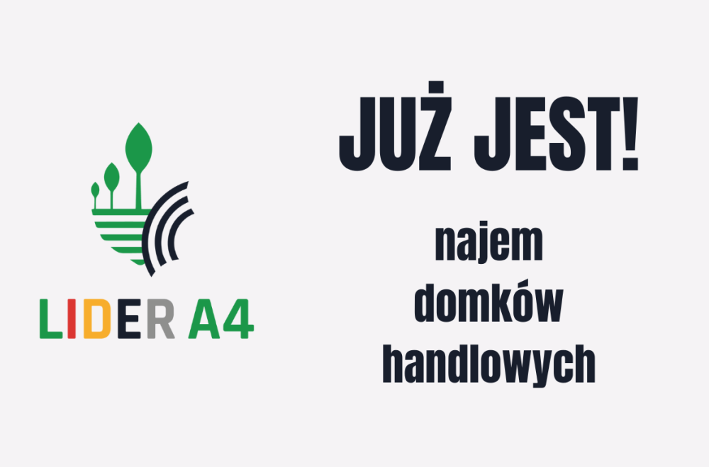 najem domków handlowych Lider A4